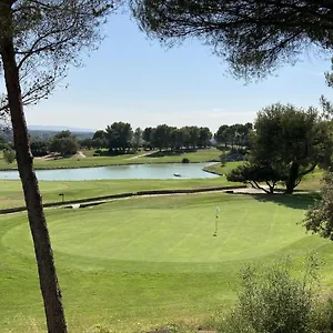 La Perle Du Golf -magnifique Vue Clim Linge Golf 6p Piscine Tennis Saumane-de-Vaucluse